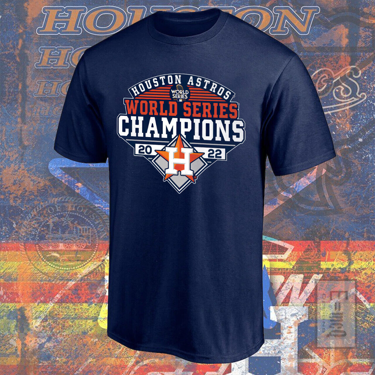 Houston Astros 2022 T-shirt Finals Baseball Team Champs Unisex Gift Fan S-3xl Full Size Up To 5xl